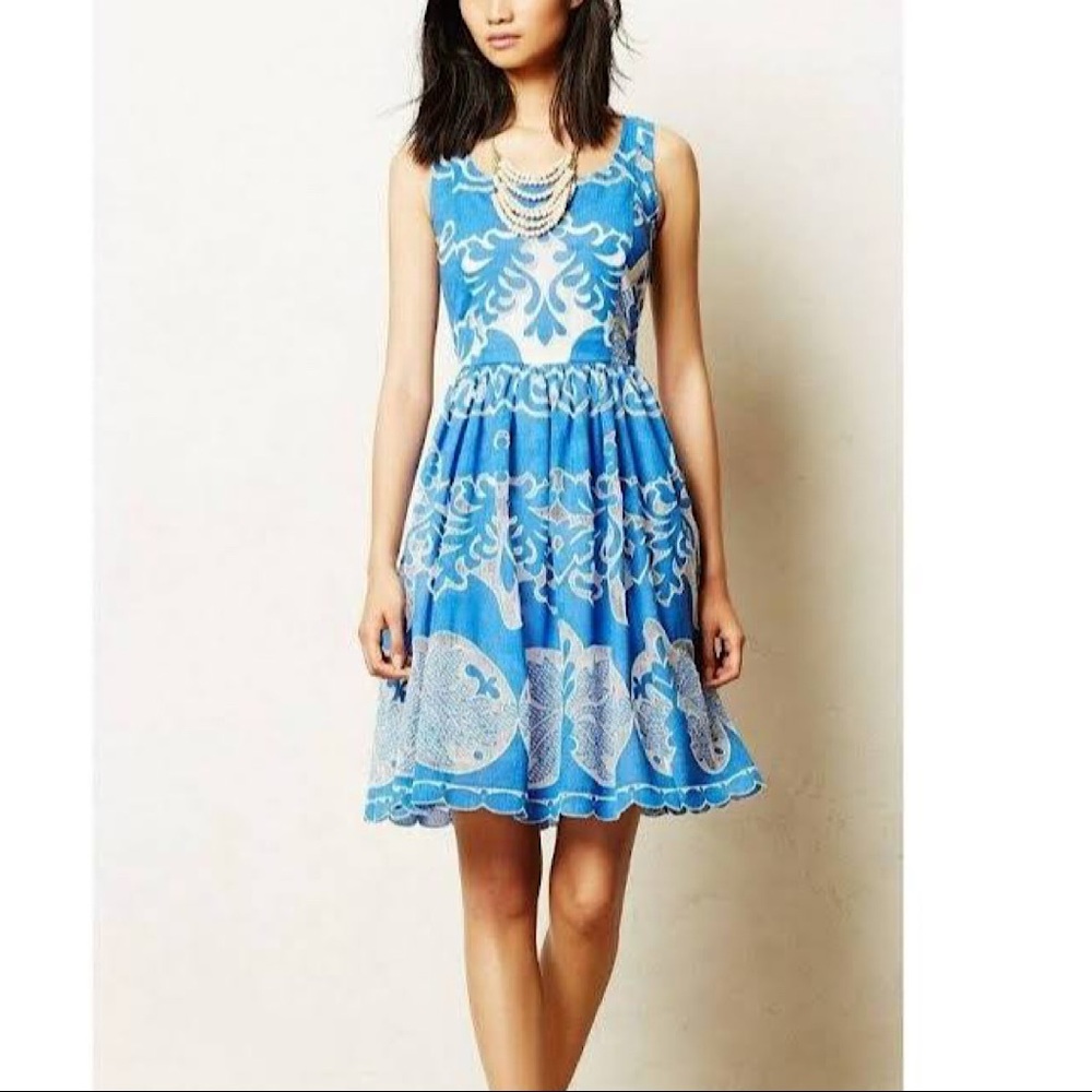 Azure Lace Dress